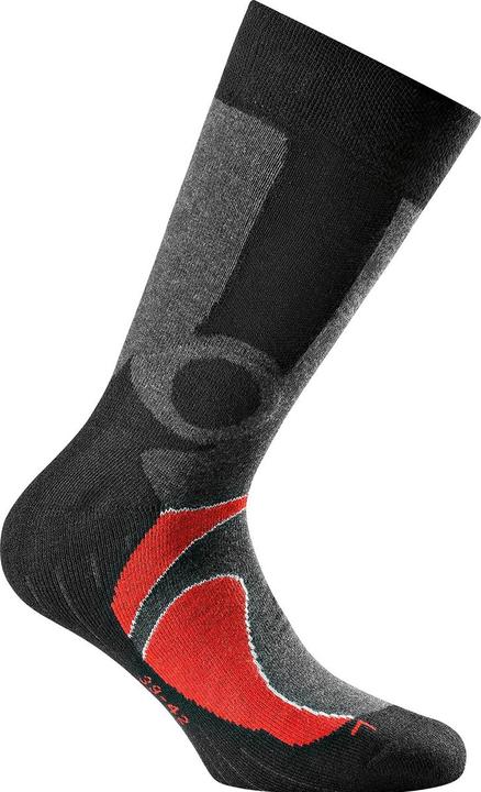 Actual product image Rohner Socks trekking red / black 2-pack (43 - 46)