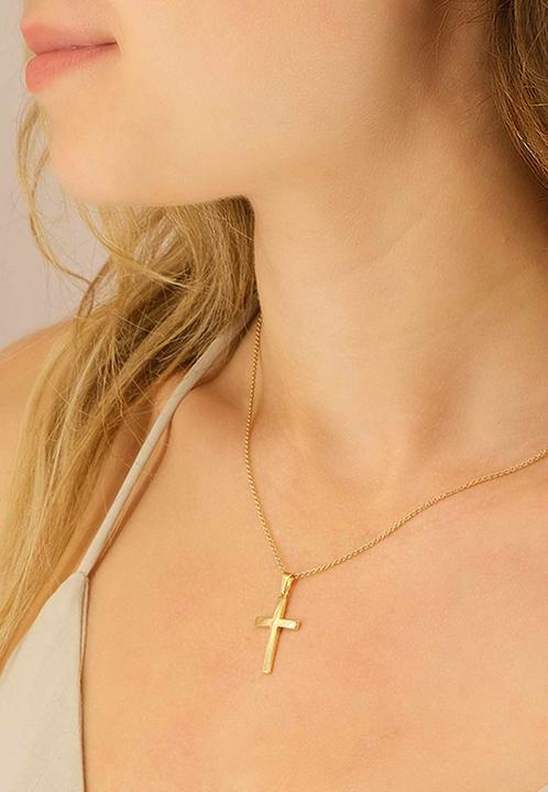 Produktbild Muau Kreuz (750/18K Gelbgold)