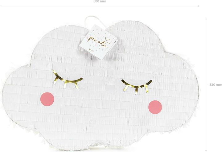 Produktbild Partydeco Piñata Wolke