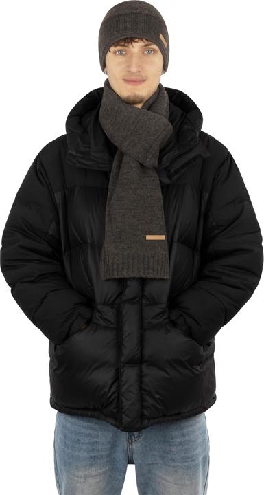 Produktbild Normani Winterset „Montreal“ mit Mütze und Schal Braun meliert (One Size)