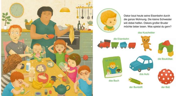 Image du produit Bébé Pixi (incassable) 146 : Mon livre-buggy bébé Pixi : Notre journée (Allemand)