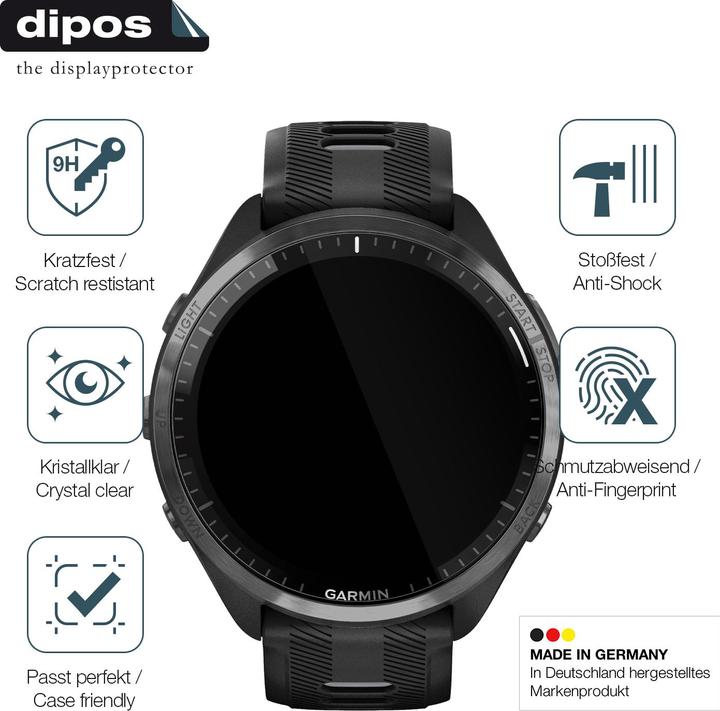 Produktbild Dipos Anti-Shock Displayschutz 9H