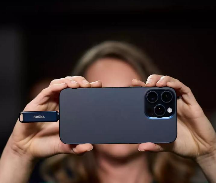 Immagine prodotto SanDisk iXpand Phone Drive (64 GB, USB-C, Lightning)