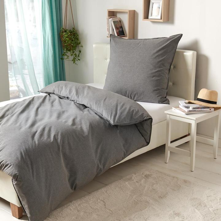 Produktbild Traumschlaf Basic Chambray (Bettwäsche Set, 140 x 200 cm, 70 x 90 cm)