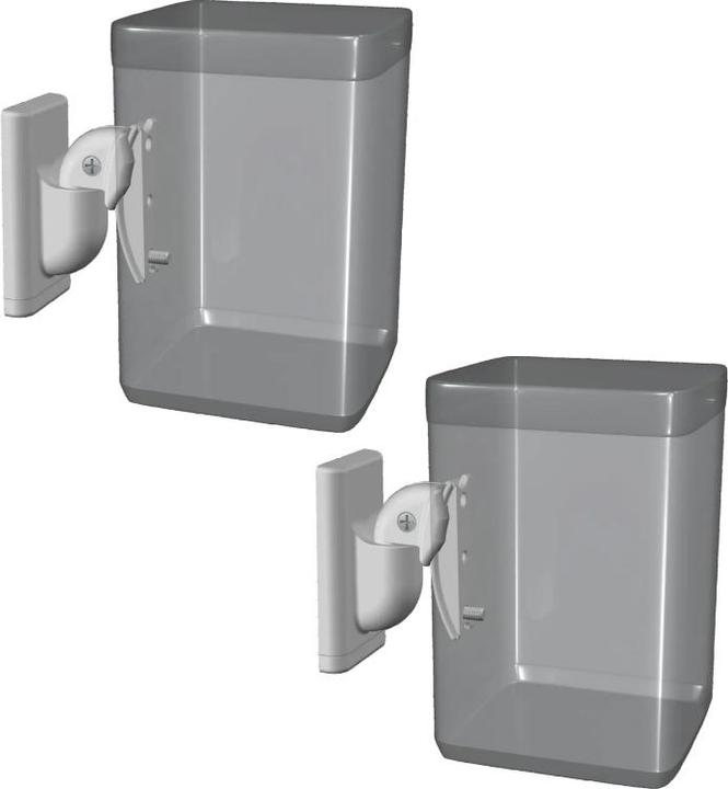 Actual product image Sanus Wall bracket for Sonos ONE, PLAY:1 & 3 (1 pair, Wall installation, Pivoting, Tiltable)