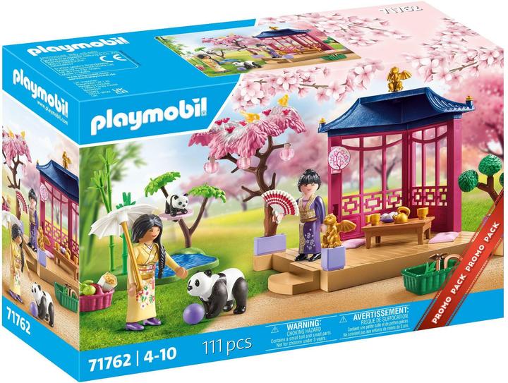 Actual product image Playmobil 71762 Asian garden with panda feeding (71762)