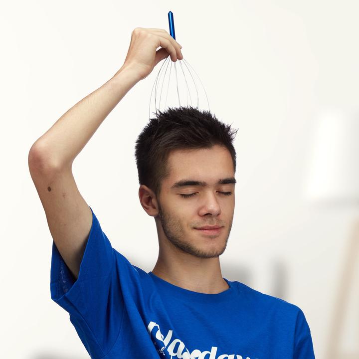 Image du produit Relaxdays Masseur de tête en métal
