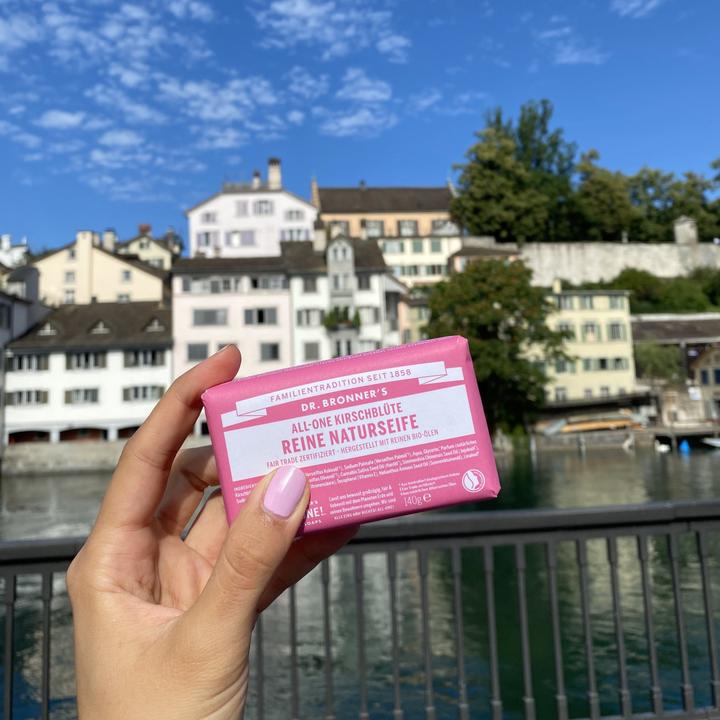 Actual product image Dr. Bronner's Cherry Blossom (Curd soap)