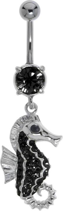 Image du produit Bijouteria Piercing nombril (Acier chirurgical 316L, Cristallin, Laiton rhodié)