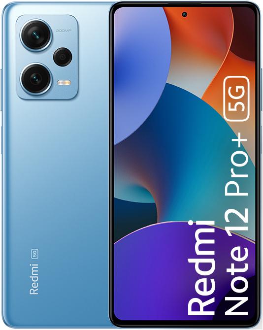 Produktbild Xiaomi Redmi Note 12 Pro+ (256 GB, Sky Blue, 6.67", Dual SIM, 200 Mpx, 5G)
