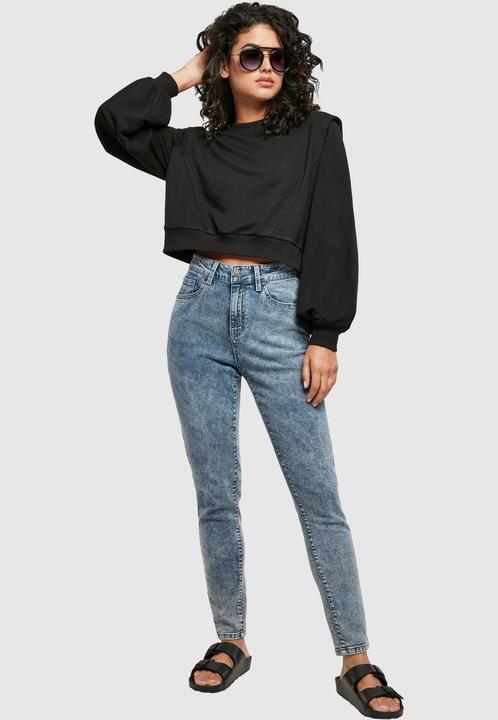 Produktbild Urban Classics Ladies Padded Shoulder Modal Terry Crewneck (L)