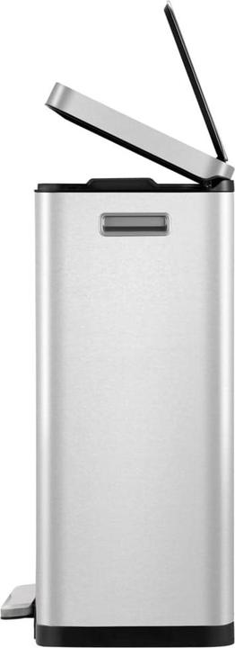 Image du produit EKO Poubelle à pédale X-Cube Poubelle à pédale rectangulaire en acier inoxydable 45 L avec pédale (45 l)