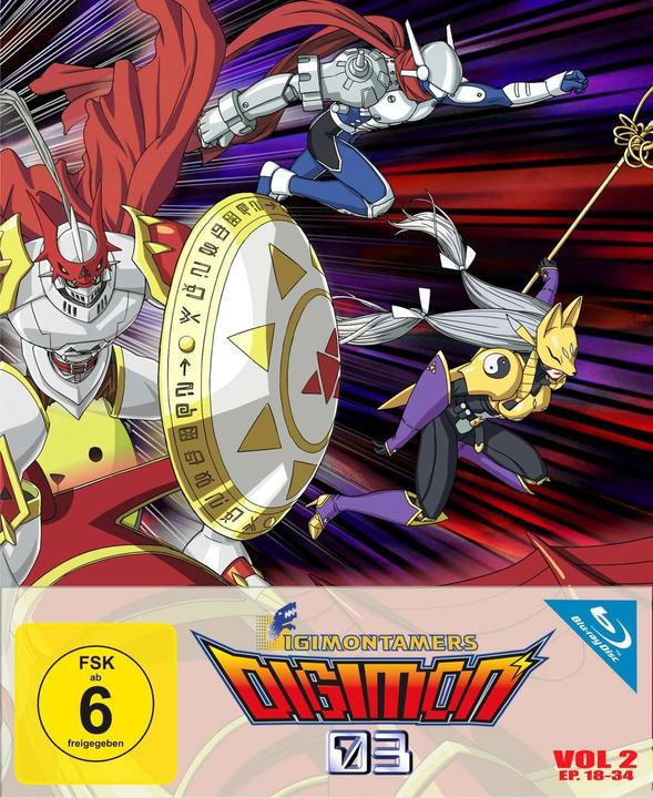 Immagine prodotto Digimon Tamers: Volume 1.2 (Blu-ray, 2024, Tedesco, Giapponese)