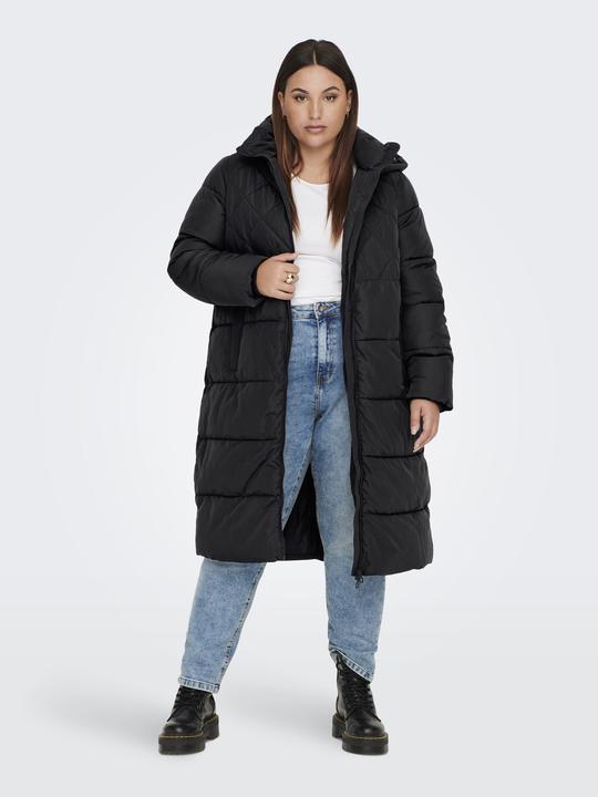 Produktbild Only Curvy gesteppte Kapuzen Mantel (44)