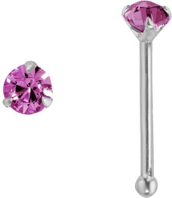 Actual product image Bijouteria Nose piercing (Silver 925, Crystal)