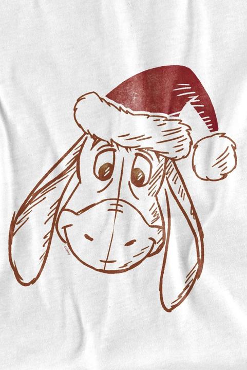 Actual product image Winnie the Pooh Childrens/Kids Eeyore Hat Christmas T-Shirt (140)