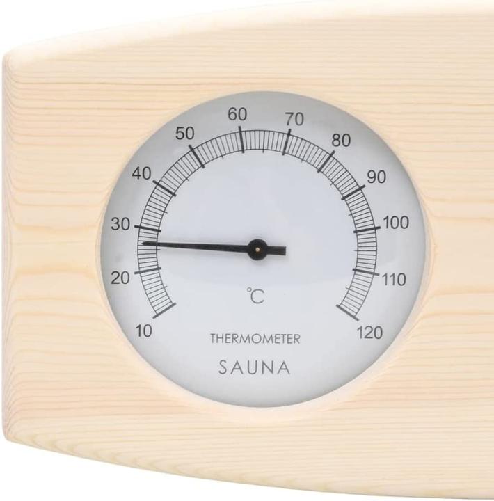 Image du produit VidaXL Hygrothermographe de sauna et sablier 2 en 1