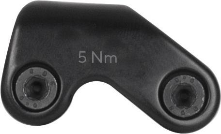 Ergon Flip Head Kit for Carbon Rails black