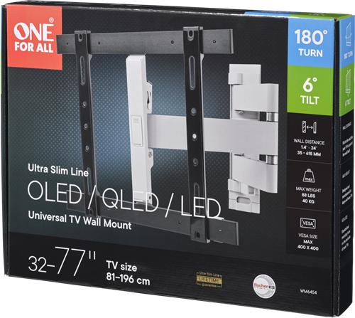 Produktbild One for All Ultraslim WM6454 (Wand, 77", 40 kg)