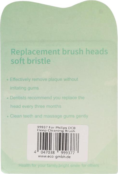Immagine prodotto AccuCell Testina per spazzolino da denti a pulizia profonda per spazzolini elettrici Philips, 4 pezzi (4 x)