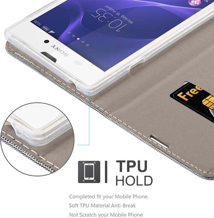 Produktbild Cadorabo Jeans Optik (Sony Xperia T3)