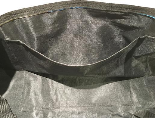 Produktbild Bekos Upcycling - Kosmetiktasche aus recycelten Fischfuttersäcke blauer Fisch