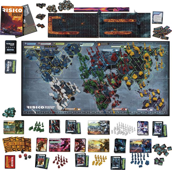 Image du produit Hasbro Gaming Risk Shadow Forces (Allemand)
