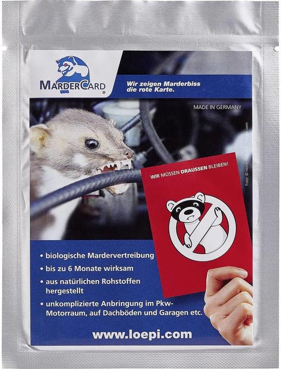 Produktbild MarderCard Löpi Vergrämungskarte