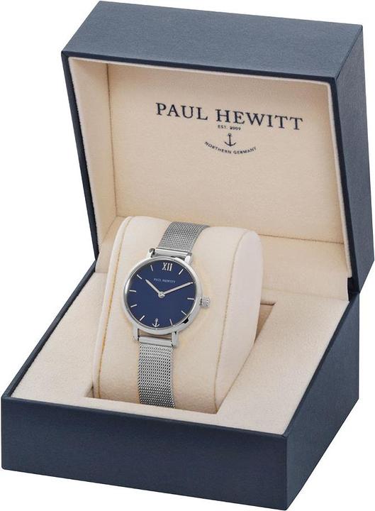 Produktbild Paul Hewitt Sailor Line Modest Blue Lagoon Mesh (Analoguhr, 28 mm)