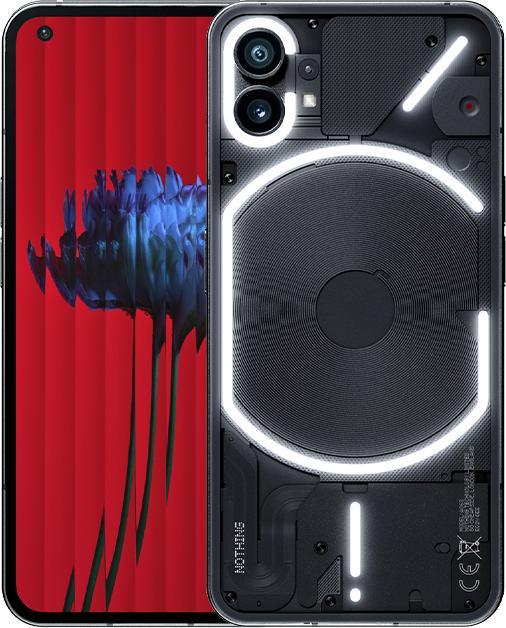Productafbeelding Nothing Telefoon (1) (8GB) (256 GB, Zwart, 6.55", Dubbele SIM, 50 Mpx, 5G)