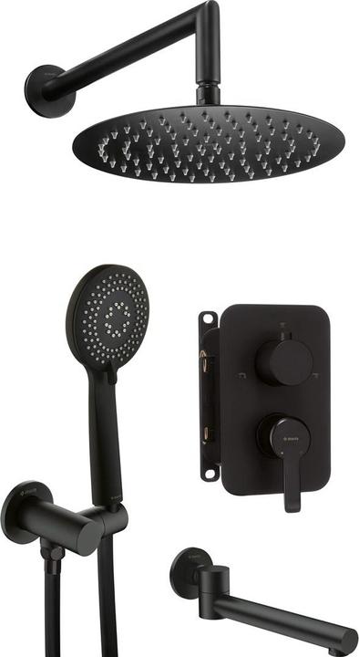 Immagine prodotto Deante Set doccia a incasso con bocca da bagno (Set per la cura dei capelli)