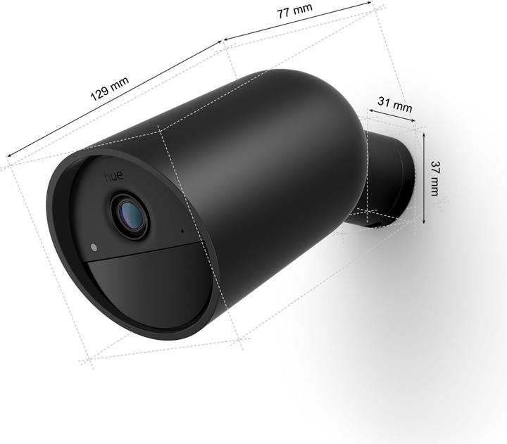 Produktbild Philips Hue Secure kabellose Kamera (1920 x 1080 Pixels)