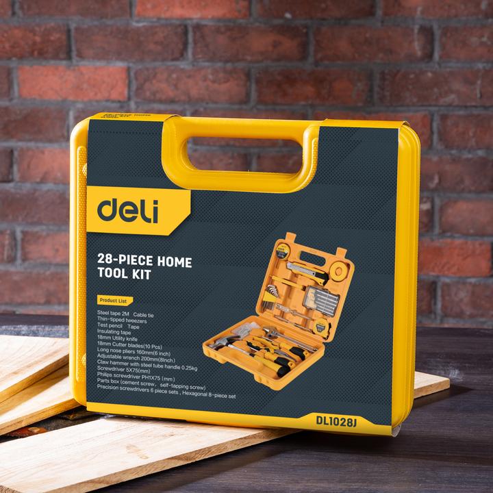 Actual product image Deli Professional tool set Tools EDL1028J - 28 pcs (28 pieces)