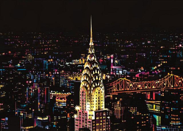 Produktbild Figured'Art Kratzbild – New York