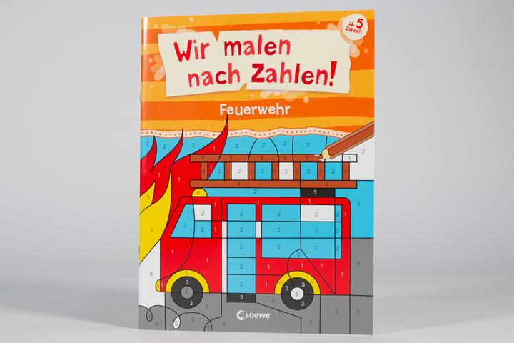 Actual product image Loewe We paint by numbers! - Fire brigade