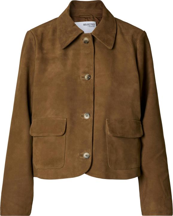 Selected Femme 100% Wildleder Jacke (34)