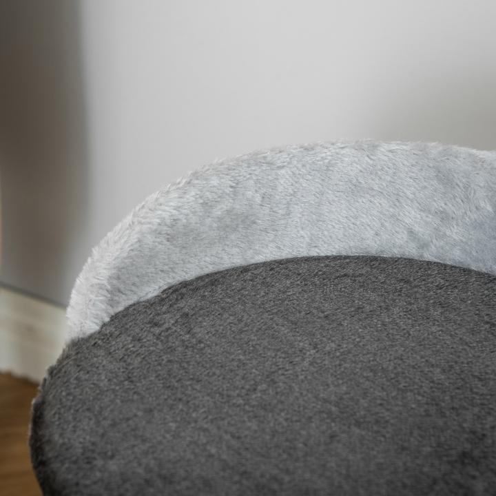 Actual product image PawHut Cat tree with plush (44 cm, Grey)