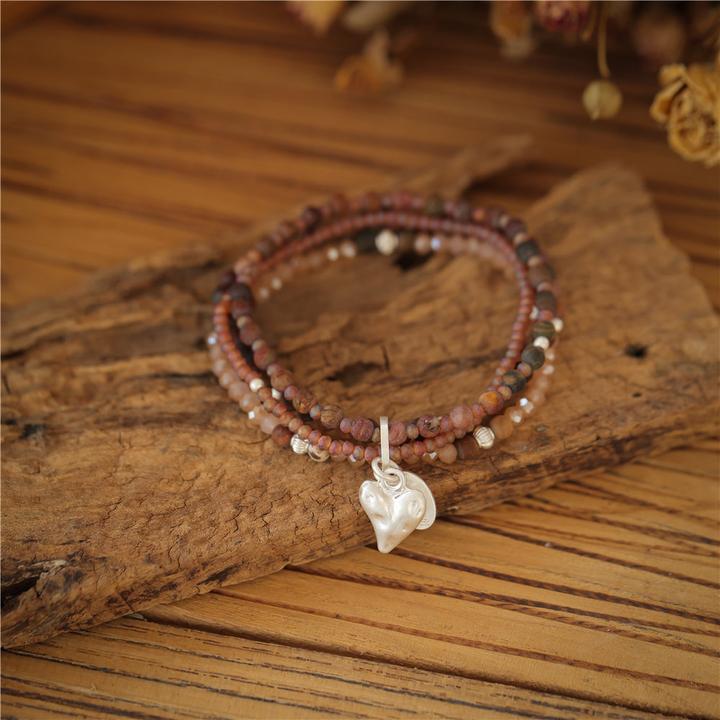 Produktbild Andreani Armband mit echtem braunem Jaspis (8 cm, Steine)