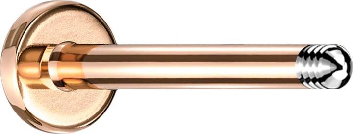 Immagine prodotto Star Piercing Asta per labbra in oro rosa (Acciaio chirurgico 316L, senza ottone)