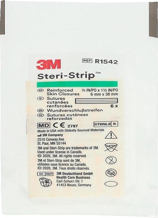 Immagine prodotto 3M 6x38mm weiss verstärkt (12 x)