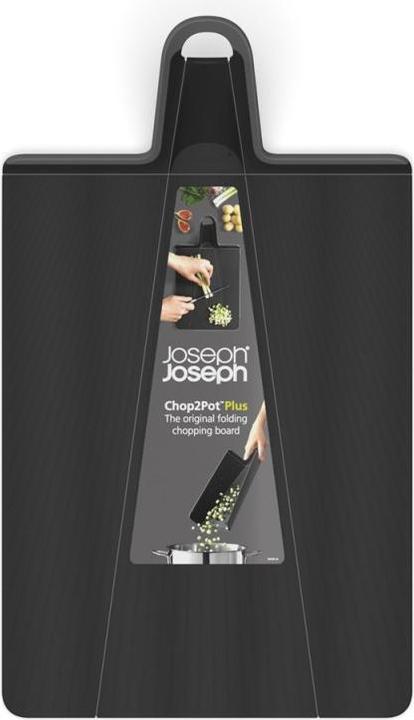 Actual product image Joseph Joseph Chop2Pot Plus Foldable Cutting Board Large - Black