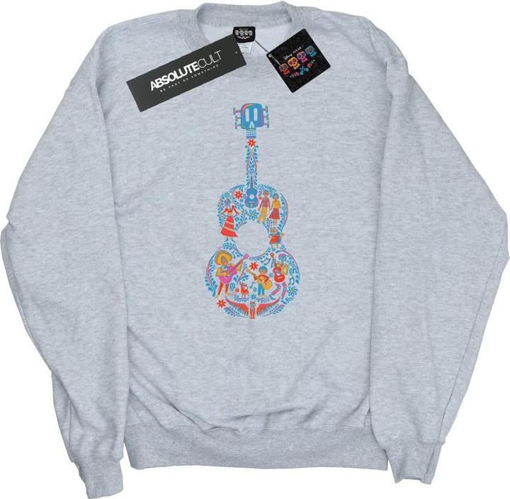 Disney Coco Guitar Pattern Sweatshirt