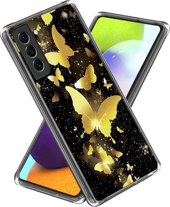 Actual product image Cover-Discount Cover mobile phone case IMD butterfly gold (Samsung Galaxy S24)