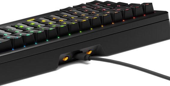 Produktbild Glorious GMMK 3 HE 65 % Custom Gaming-Tastatur - Pre-Built, ISO (DE), Fox HE Switches, schwarz (DE, Kabelgebunden)