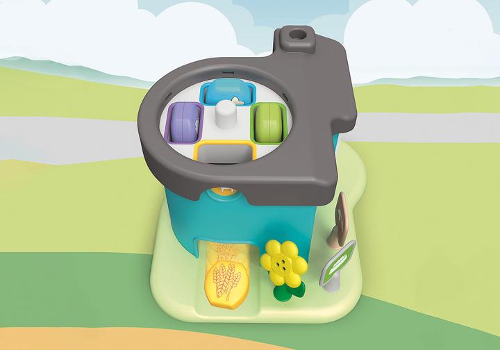 Image du produit Playmobil 71136 1.2.3 : Pension pour animaux avec distributeur de nourriture (71136, Playmobil 1.2.3)