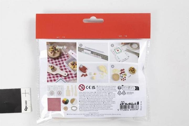 Produktbild Creativ Company Elfentür / Wichteltür Szene Pizza