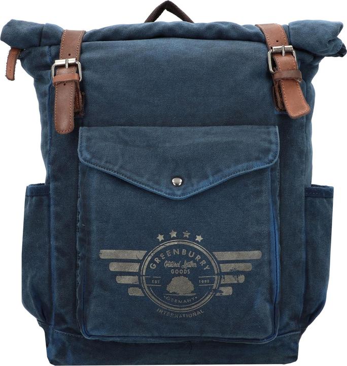 Produktbild Greenburry Kurierrucksack Vintage Aviator 5897 Backpack Blue Edition (16 l)