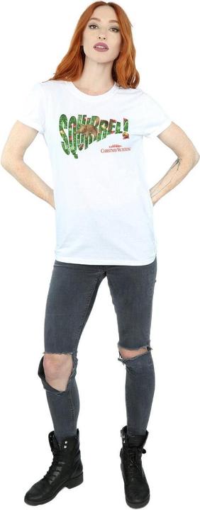 Image du produit National Lampoon´s Vacation National Lampoon's Christmas Vacation - T-shirt SQUIRREL TREE - Femme (XXL)