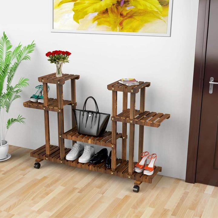Produktbild Yaheetech Pflanzenregal
