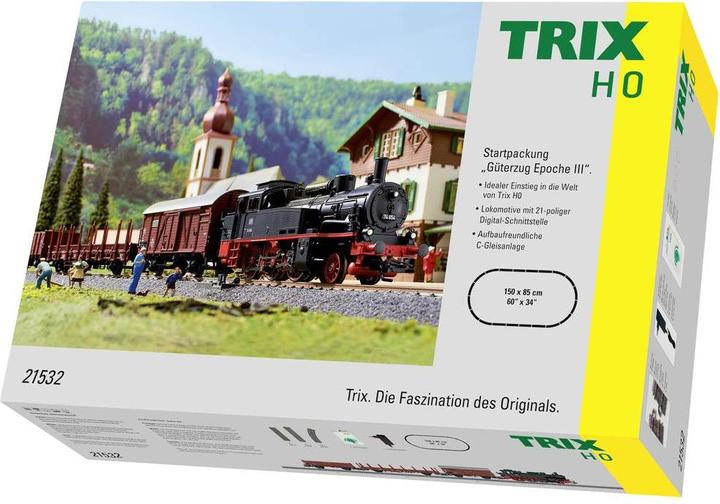 Trix H0 T21531 Digital-Startpackung Güterzug Epoche III (Spur H0)